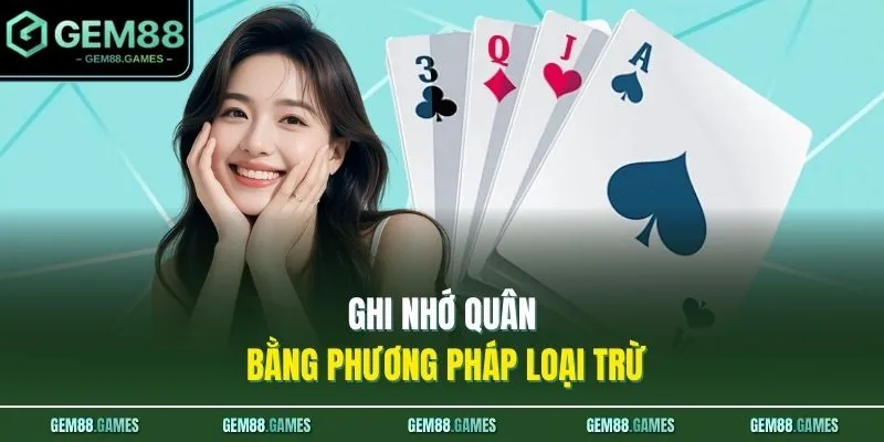 Ghi nhớ quân bằng phương pháp loại trừ
