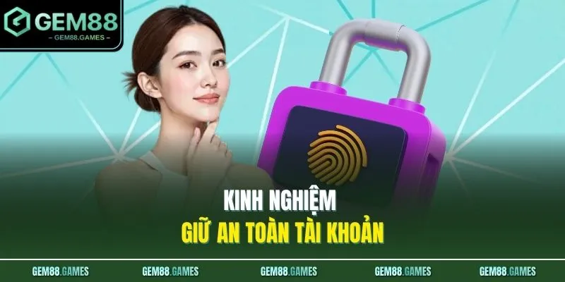 Kinh nghiệm giữ an toàn tài khoản